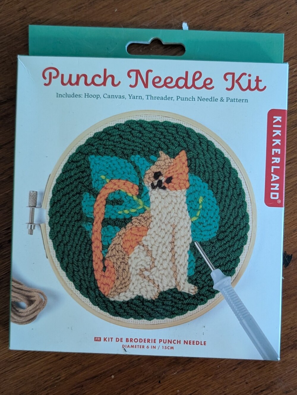 Punch Needle Kit - Cat Motif